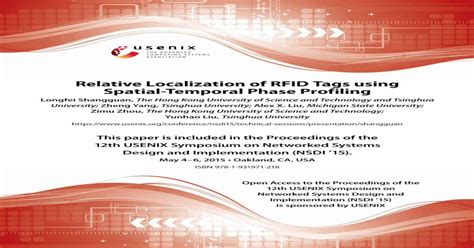 hmrl relative localization of rfid tags with static devices|2017 14th Annual IEEE International Conference on Sensing .